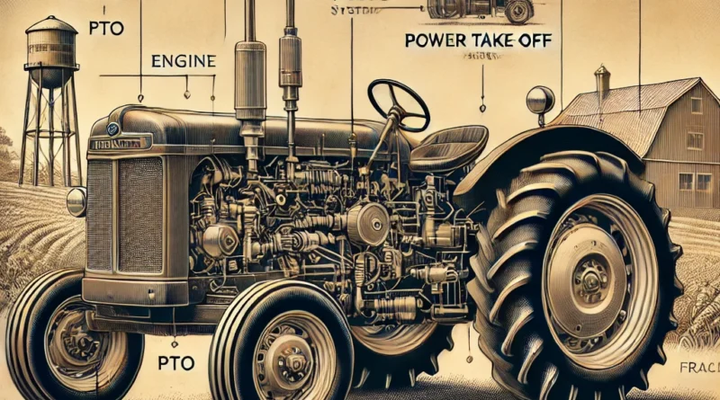 parts of a tractor